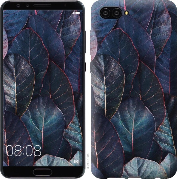 

Чехол на Huawei Nova 2S Листья v3 (04798)