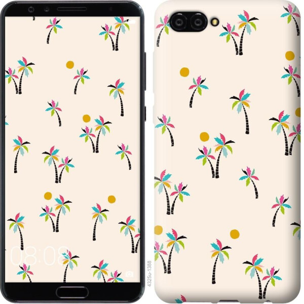 

Чехол на Huawei Nova 2S Пальмочки (04798)