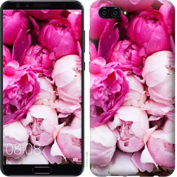 

Чехол на Huawei Nova 2S Розовые пионы (04798)