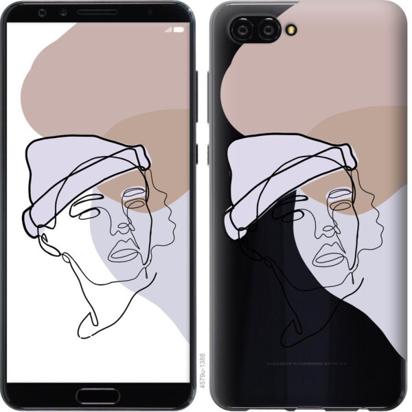 

Чехол на Huawei Nova 2S Силуэт (04798)