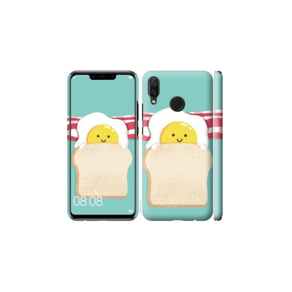 

Чехол на Huawei Nova 3 Веселая глазунья (04798)