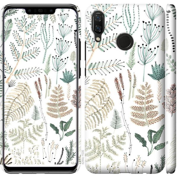 

Чехол на Huawei Nova 3 Ветки (04798)