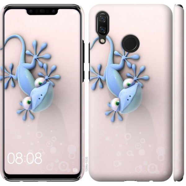 

Чехол на Huawei Nova 3 Геккончик (04798)