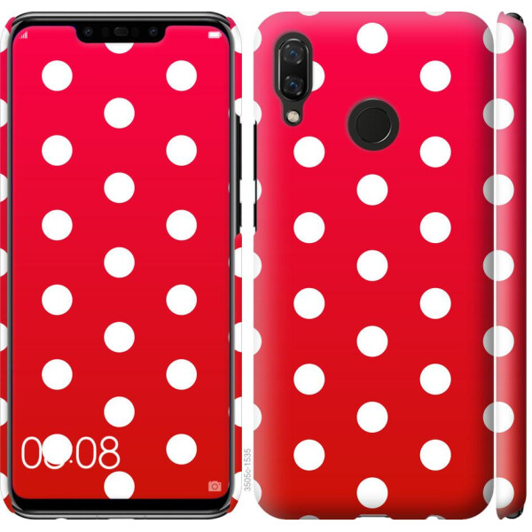 

Чехол на Huawei Nova 3 Градиент, Горошек (04798)