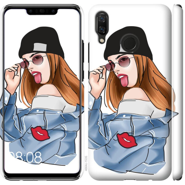 

Чехол на Huawei Nova 3 Девушка v3 (04798)