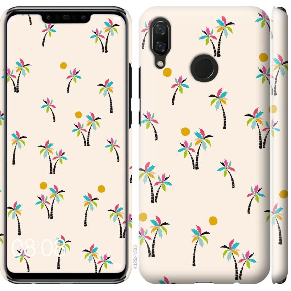 

Чехол на Huawei Nova 3 Пальмочки (04798)