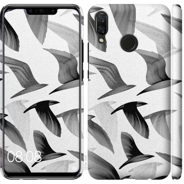

Чехол на Huawei Nova 3 Птицы 2 (04798)