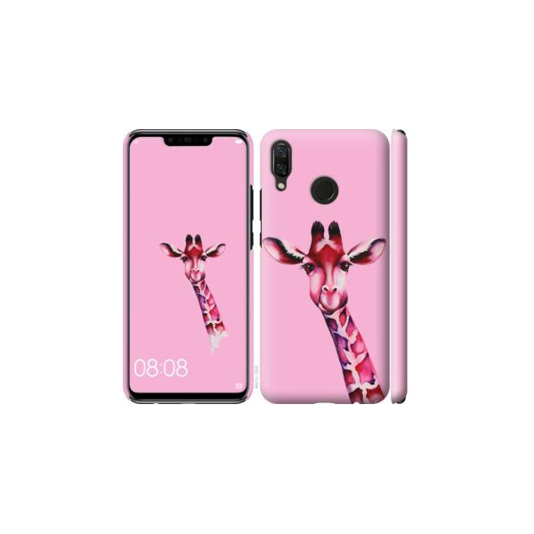 

Чехол на Huawei Nova 3 Розовая жирафа (04798)