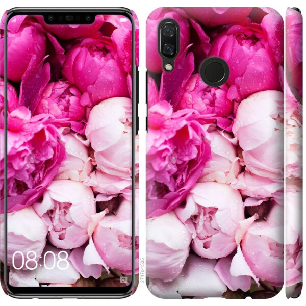 

Чехол на Huawei Nova 3 Розовые пионы (04798)