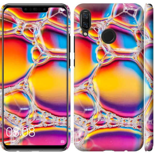 

Чехол на Huawei Nova 3 Цветные пузыри (04798)