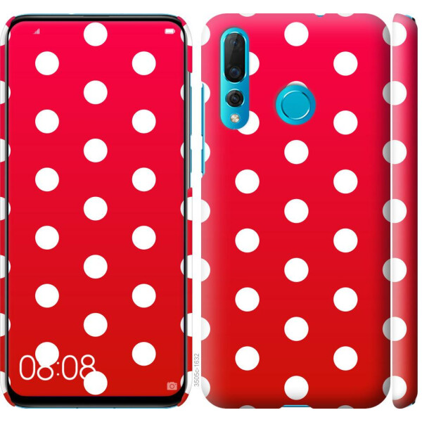

Чехол на Huawei Nova 4 Градиент, Горошек (04798)