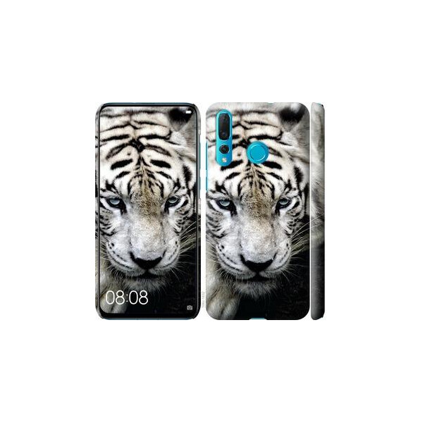 

Чехол на Huawei Nova 4 Грустный белый тигр (04798)
