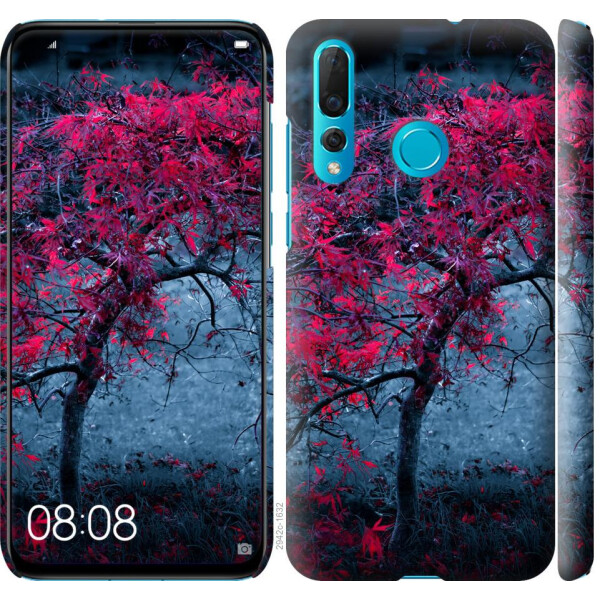 

Чехол на Huawei Nova 4 Дерево с яркими листьями (04798)