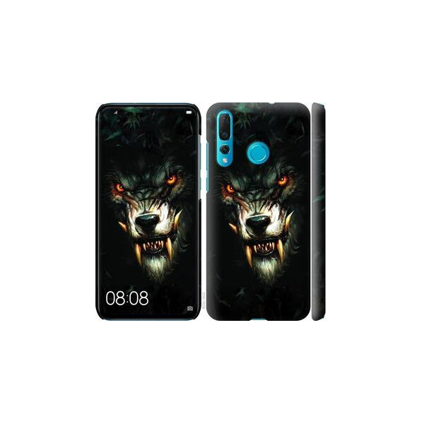 

Чехол на Huawei Nova 4 Дьявольский волк (04798)