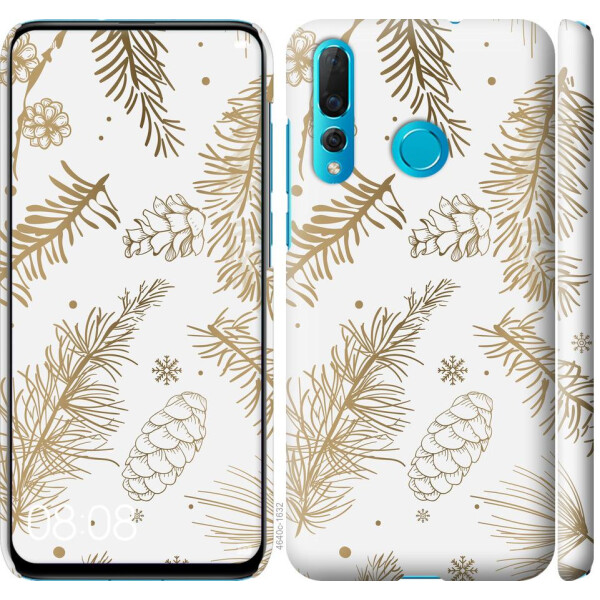 

Чехол на Huawei Nova 4 Зимний (04798)