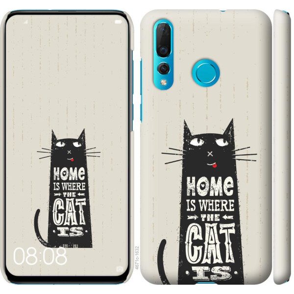 

Чехол на Huawei Nova 4 Кот (04798)