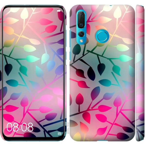 

Чехол на Huawei Nova 4 Листья (04798)