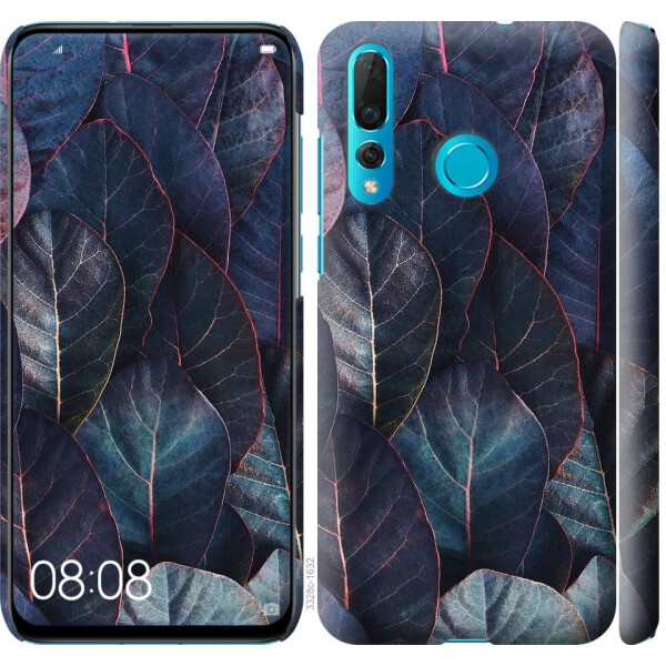 

Чехол на Huawei Nova 4 Листья v3 (04798)