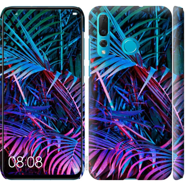 

Чехол на Huawei Nova 4 Папоротник под ультрафиолетом (04798)