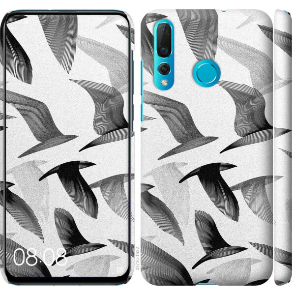 

Чехол на Huawei Nova 4 Птицы 2 (04798)
