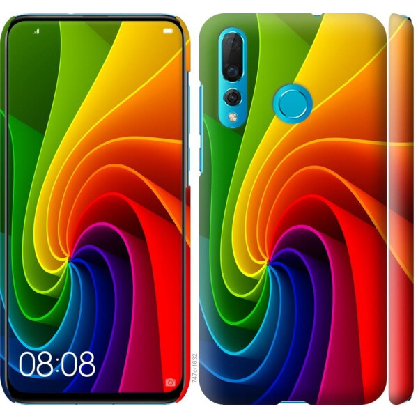 

Чехол на Huawei Nova 4 Радужный вихрь (04798)
