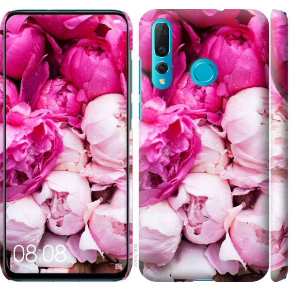 

Чехол на Huawei Nova 4 Розовые пионы (04798)