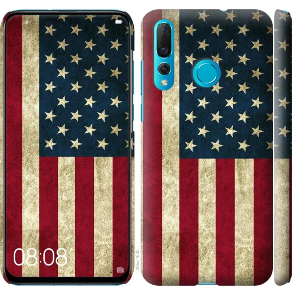 

Чехол на Huawei Nova 4 Флаг США (04798)