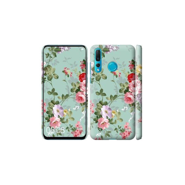 

Чехол на Huawei Nova 4 Цветочные обои 2 (04798)