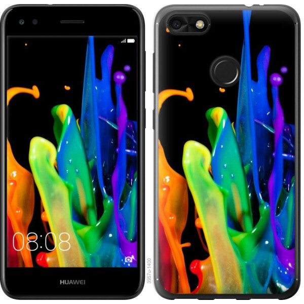 

Чехол на Huawei Nova Lite 2017 брызги краски (04798)