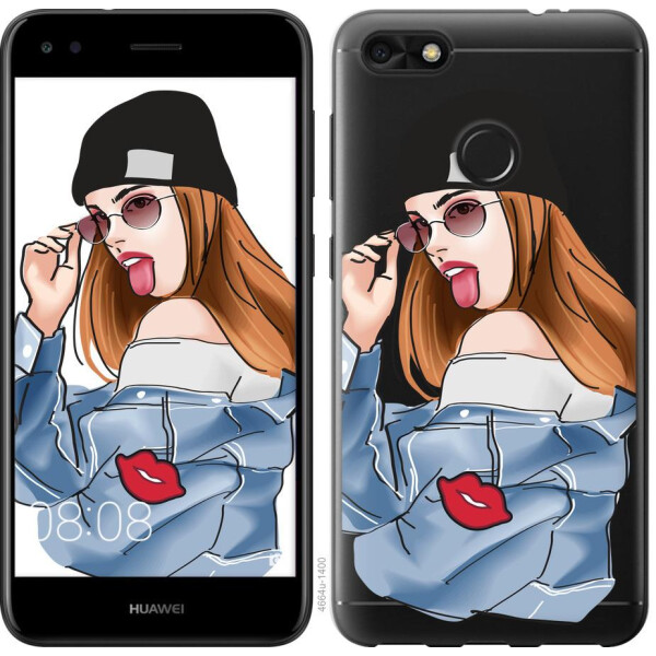 

Чехол на Huawei Nova Lite 2017 Девушка v3 (04798)