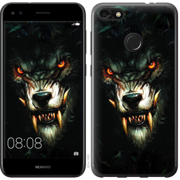 

Чехол на Huawei Nova Lite 2017 Дьявольский волк (04798)