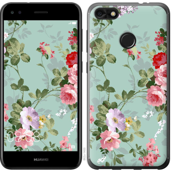 

Чехол на Huawei Nova Lite 2017 Цветочные обои 2 (04798)