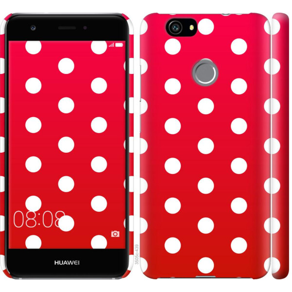 

Чехол на Huawei Nova Градиент, Горошек (04798)