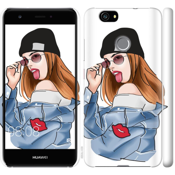 

Чехол на Huawei Nova Девушка v3 (04798)
