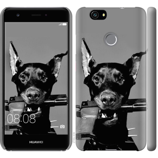 

Чехол на Huawei Nova Доберман (04798)