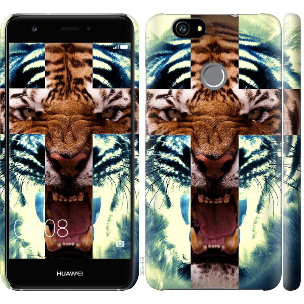 

Чехол на Huawei Nova Злой тигр (04798)