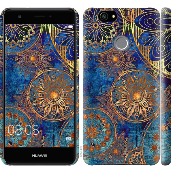 

Чехол на Huawei Nova Золотой узор (04798)