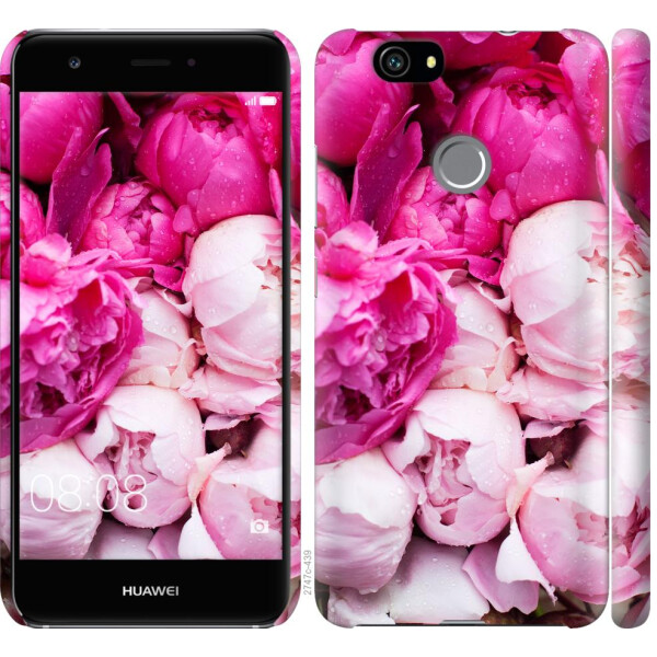 

Чехол на Huawei Nova Розовые пионы (04798)