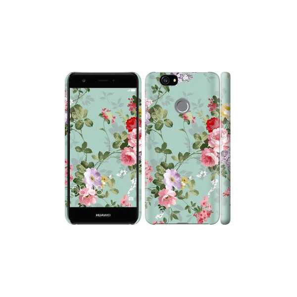 

Чехол на Huawei Nova Цветочные обои 2 (04798)