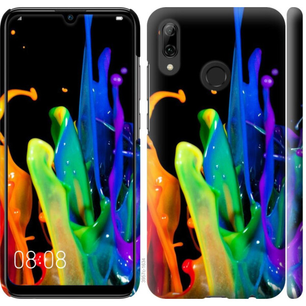 

Чехол на Huawei P Smart 2019 брызги краски (04798)