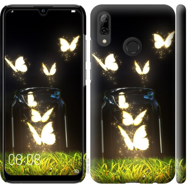 

Чехол на Huawei P Smart 2019 Светящиеся бабочки (04798)