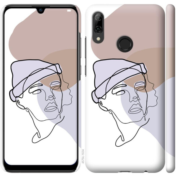

Чехол на Huawei P Smart 2019 Силуэт (04798)