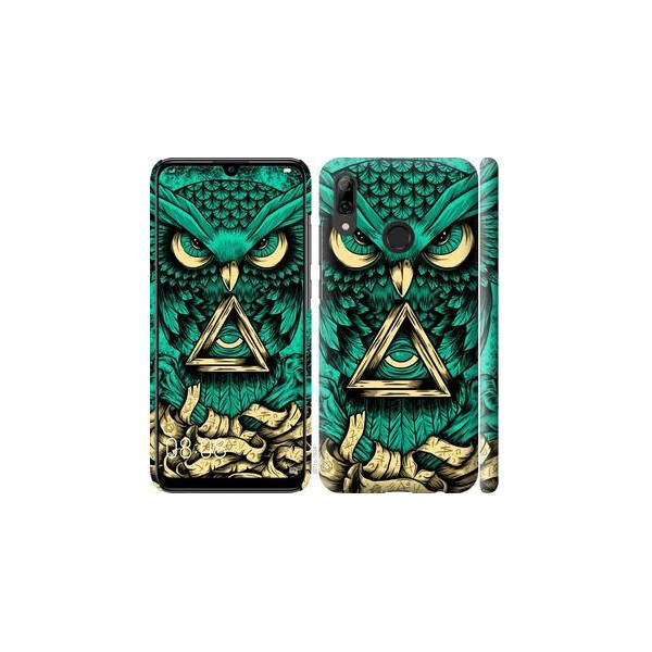 

Чехол на Huawei P Smart 2019 Сова Арт-тату (04798)