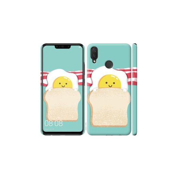 

Чехол на Huawei P Smart Plus Веселая глазунья (04798)