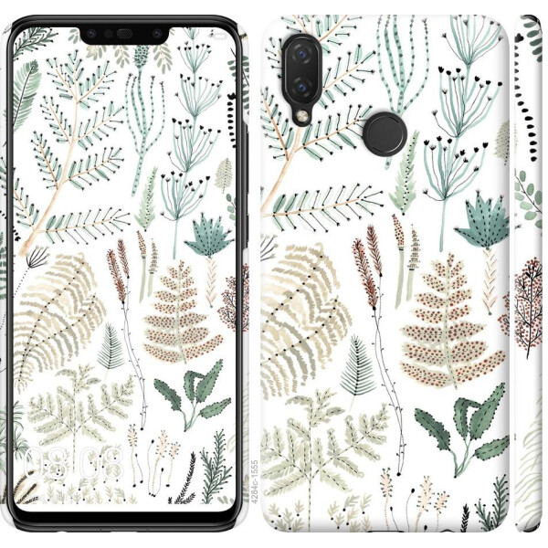 

Чехол на Huawei P Smart Plus Ветки (04798)