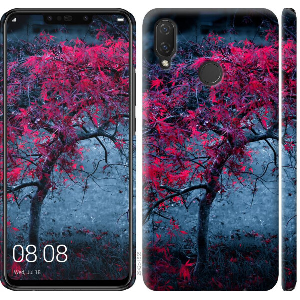 

Чехол на Huawei P Smart Plus Дерево с яркими листьями (04798)