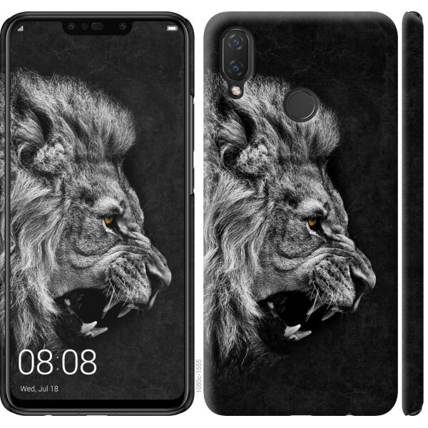 

Чехол на Huawei P Smart Plus Лев (04798)