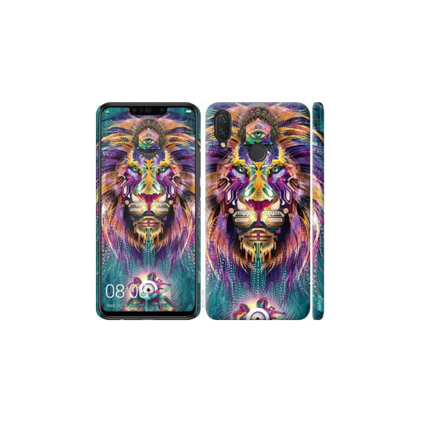 

Чехол на Huawei P Smart Plus Люминесцентный лев (04798)