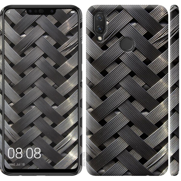 

Чехол на Huawei P Smart Plus Металлические фоны (04798)