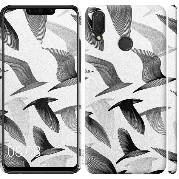 

Чехол на Huawei P Smart Plus Птицы 2 (04798)